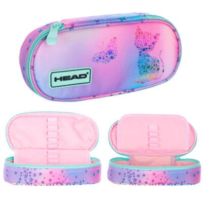 ASTRA Head Mäppchen Federmäppchen Schülermäppchen Schule Case KITTY OMBRE, AC6