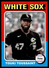 2024 Topps Heritage #441 Touki Toussaint Chicago White Sox
