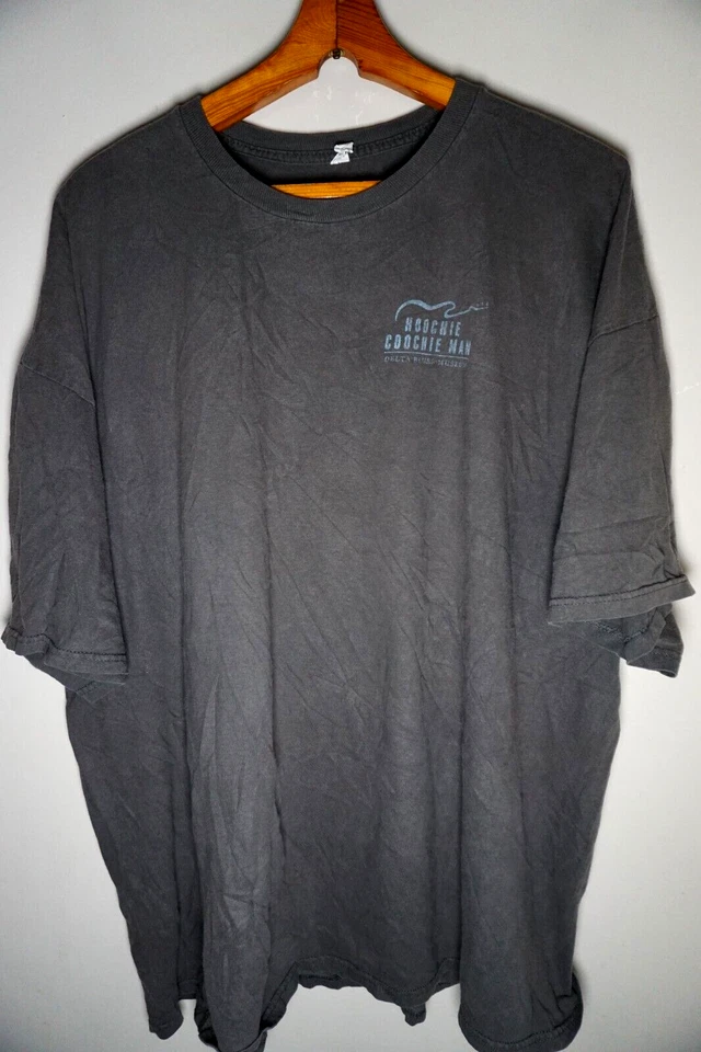 Camiseta De Colección Muddy Waters Cantante de Blues Banda de Músicos Gráfica Talla XXL Foto 2 de 3