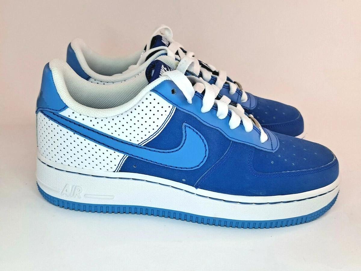 Nike air force 1 top low blue and white
