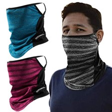 Cooling Neck Gaiter UV Protection Face Mask Windproof Scarf Breathable Balaclava