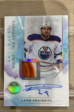 24-25 Artifacts - Signature Apparel - Leon Draisaitl - #’d 1/12 Oil Patch AUTO