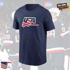 USS Hockey 2026 Core Multicolor T-Shirt USA Size