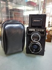 [NC] LUBITEL 166B con custodia medio formato TLR URSS russa 1984 sovietica LOMO