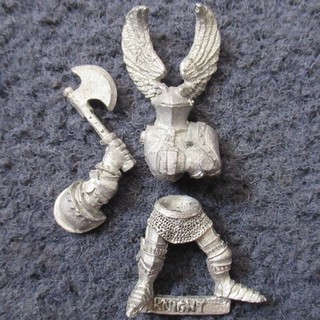 H 1989 Foot Knights of the Empire Warhammer Army Fighter Crusader The Old World