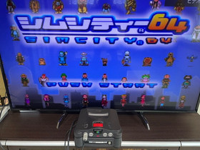 Nintendo 64 64DD Disk Drive Console System 4 games From Japan RARE very good