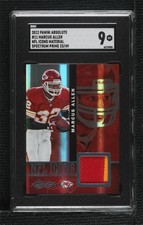 2012 Absolute NFL Icons Materials Spectrum Prime 23/49 Marcus Allen SGC 9 0e6p