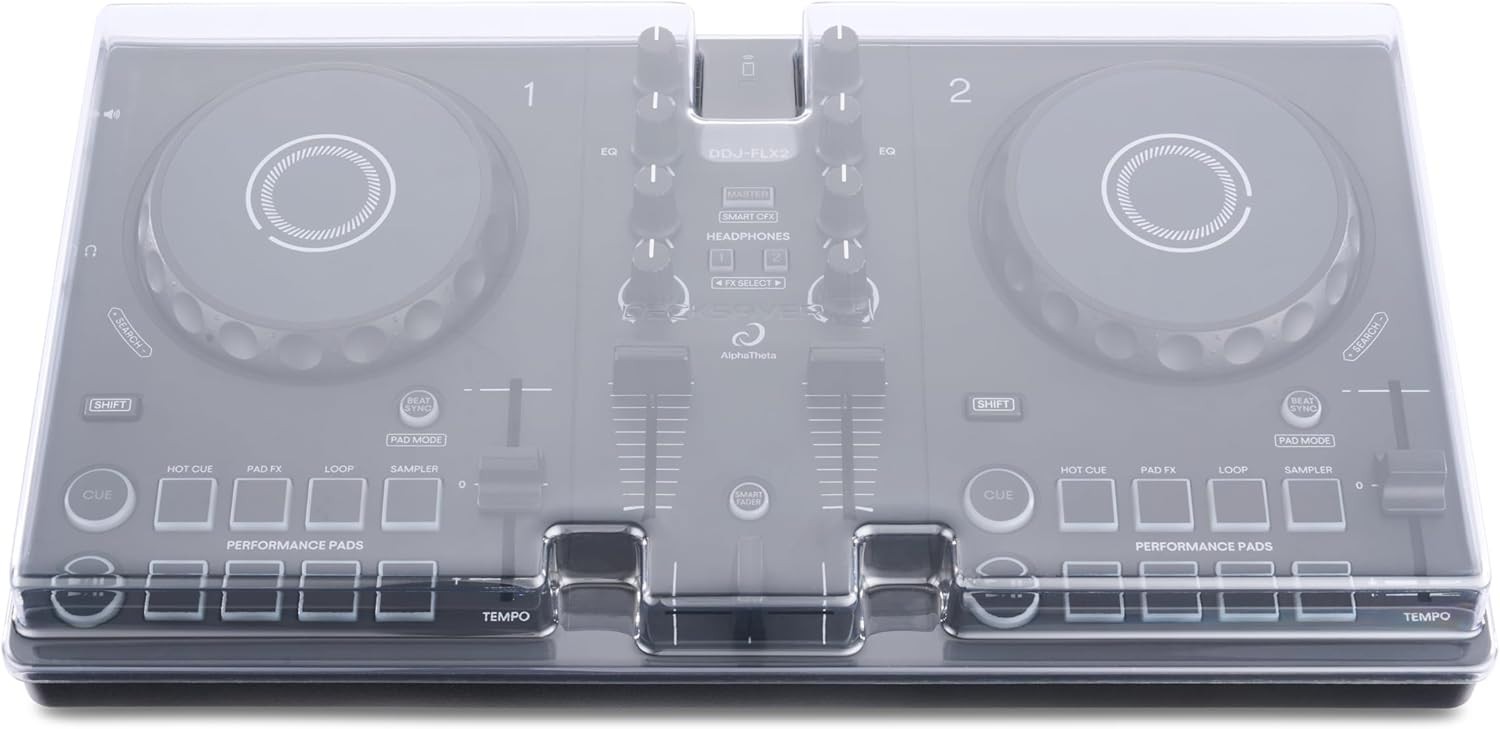 DECKSAVER ALPHATHETA DDJ-FLX2 COVER PROTETTIVA IN POLICARBONATO