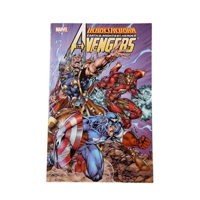 Marvel Heroes Reborn Avengers TPB Rob Liefeld Earth's Mightiest Heroes - VG