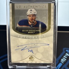 23/24 SP Authentic - Leon Draisaitl UD Authentics Auto #UDA-LD