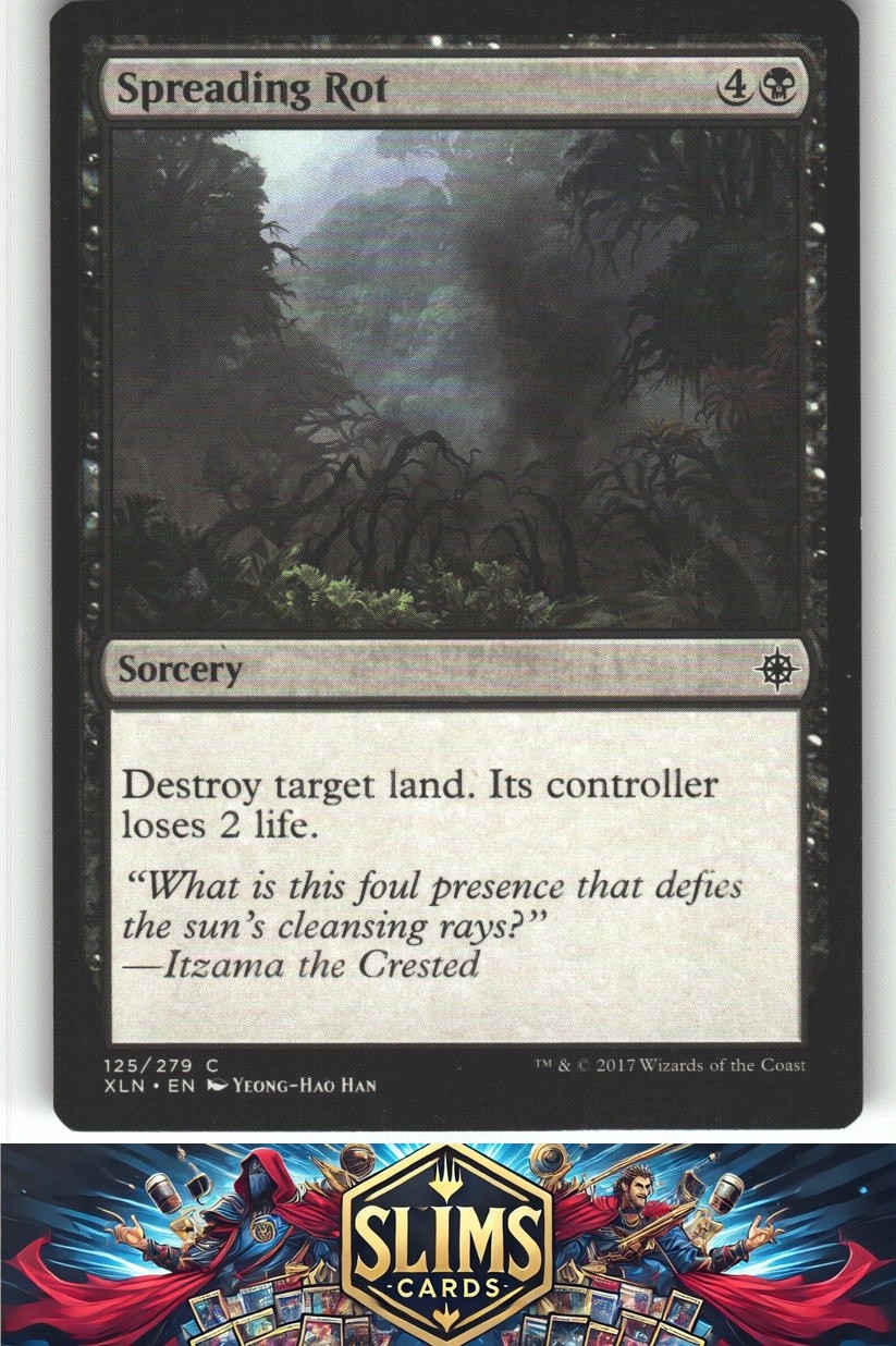 Spreading Rot - Ixalan - MTG - Common - #125 - NM