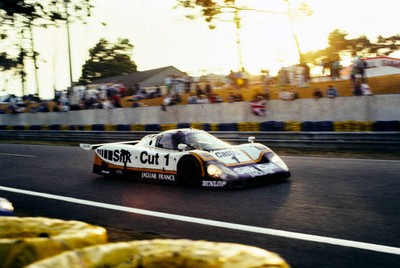 Jan Lammers Patrick Tambay Andrew Gilbert Scott Silk Cut Jaguar Ja- Old Photo 8