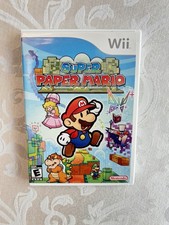 Super Paper Mario Nintendo Wii Complete Tested 