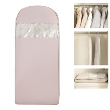 Space Saving Hangable Garment Bag with Self Compression Zipper - Organizer fo...