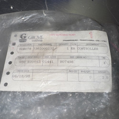 OEM Controls PMS4M5726 Joystick Controller Grove 232, New Old Stock, LO1 - Picture 8 of 8