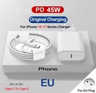 Apple 45W USB‑C Caricabatteria per iPhone 17 16 15 Con Filo Incluso