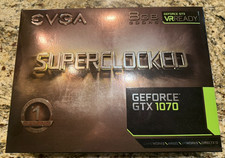 EVGA GeForce GTX 1070 SC GAMING Graphics Card 8 GB GDDR5 and ACX 3.0 Cooler