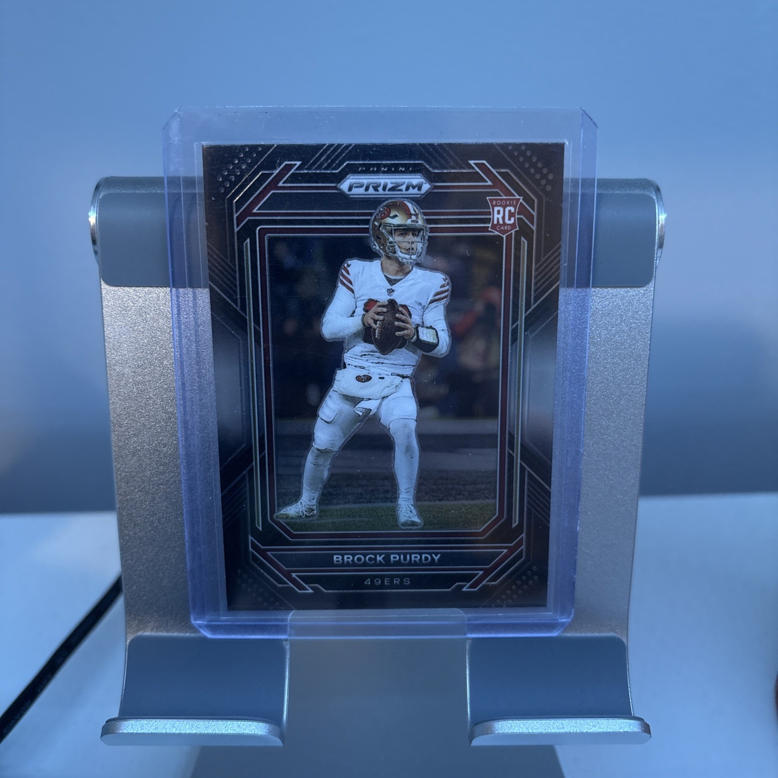 2022 Chronicles Brock Purdy Prizm Black Silver Rookie #PB-8 RC 49ers