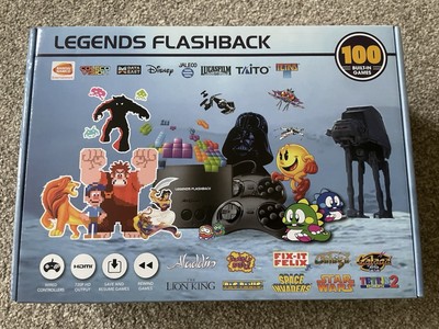 Sega Mega Drive Legends Flashback 100 integrierte Spiele neu versiegelt schneller Versand