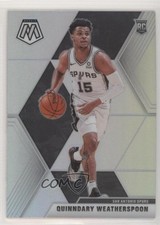 2019-20 Panini Mosaic Rookies Silver Prizm Quinndary Weatherspoon #204 v9t