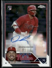 2023 Topps Chrome Update #AC-DHA Darick Hall Autographs