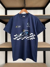 Vintage 2000s Sauber Petronas Felipe Massa F1 Formula 1 Navy T-shirt Sz M