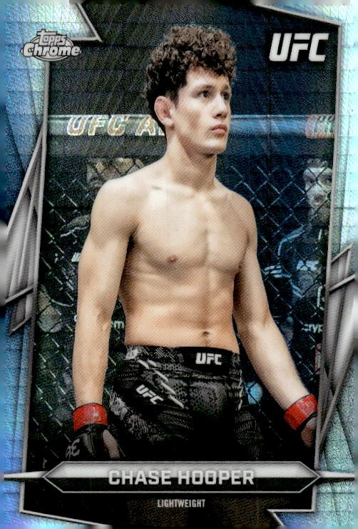 Chase Hooper 2026 Topps Chrome UFC #35 Chase Hooper Prism Refractor