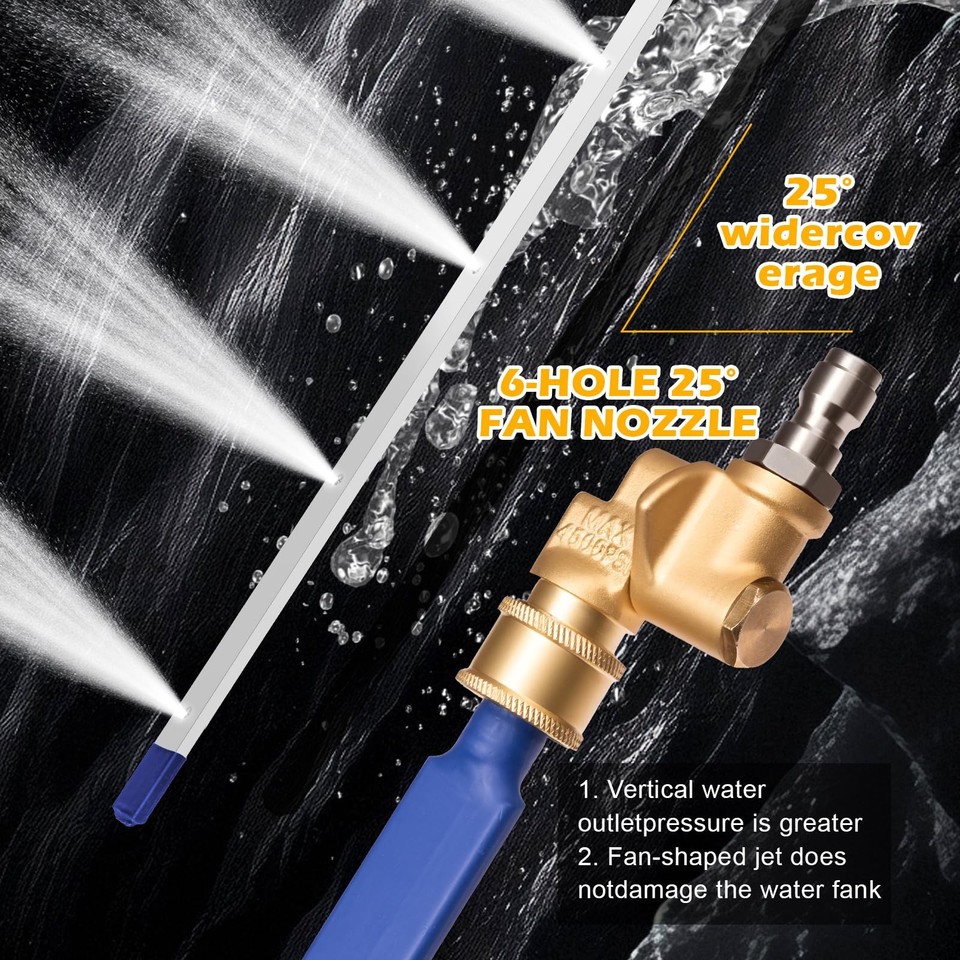 39'' Car Radiator Cleaning Wand,Radiator Cleaner Wand,Radiator Flush ...