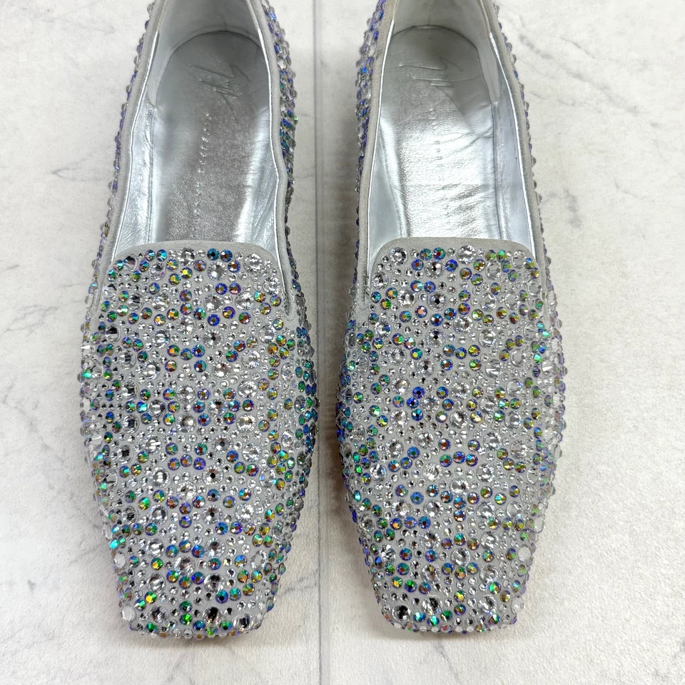Mocasín para mujer Giuseppe Zanotti adornado con cristal talla: 36 nuevo en caja $1,150 Foto 4 de 4