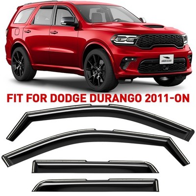 Rain Guards Vent Visors Shade for 2011-2026 Dodge Durango SHATTERPROOF