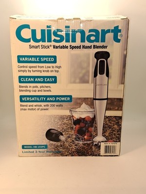 Cuisinart Smart Stick Hand Blender  HB-155PC