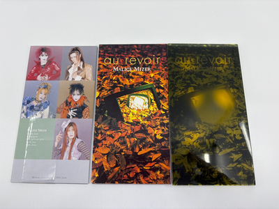Malice Mizer 3inch CD Au Revoir Special Edition With Photo Cards