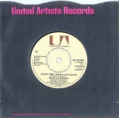 Billie Jo Spears - Every Time I Sing A Love Song (7'') (Near Mint (NM or M-)) - 4