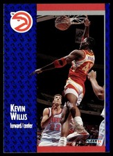1991-92 Fleer Kevin Willis Atlanta Hawks #7
