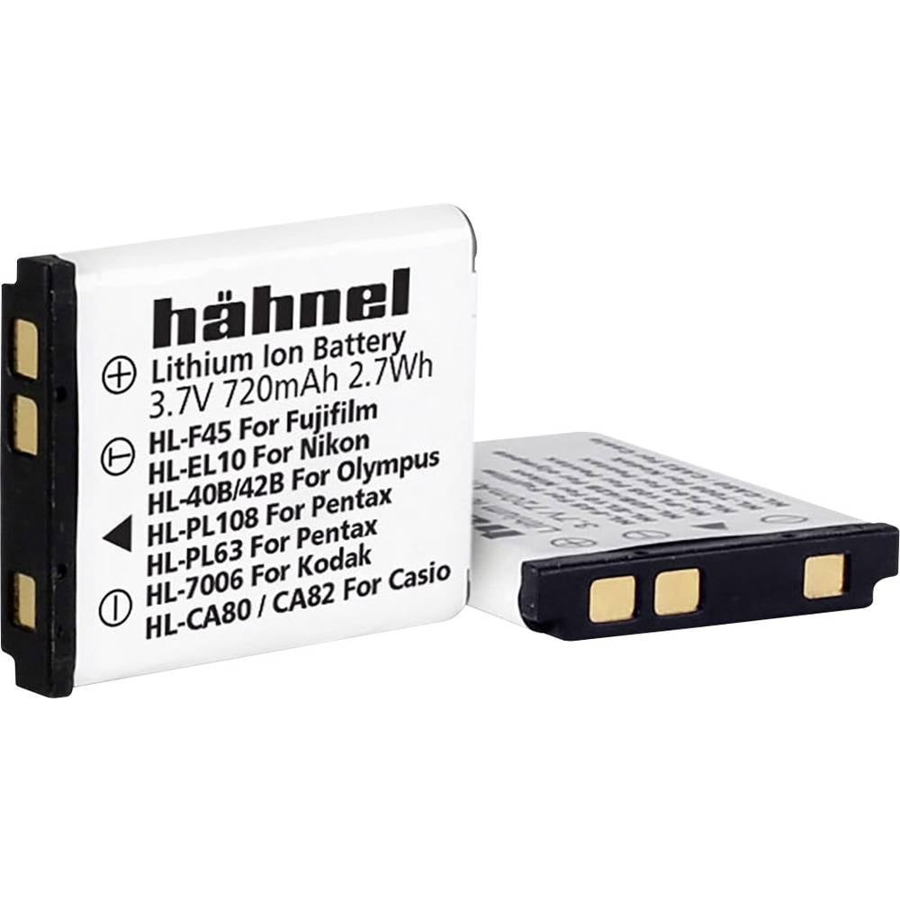 Batterie pour appareil photo Hähnel HL-F45 accu de rechange lithium pour reflex numérique
