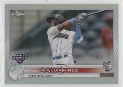 2022 Topps Pro Debut Chrome Refractor 7/99 Alexander Ramirez #PDC-106 0r2f