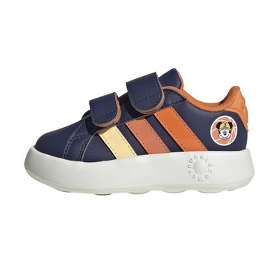 adidas Boys Grand Court Mickey Mouse Sneakers Size: 9K