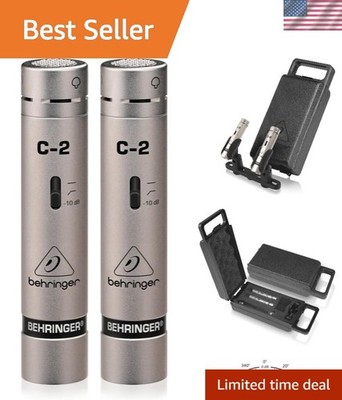 Behringer C-2 Unidirectional Microphones - Ideal for Professional Applications