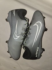 Nike Hyperdiamond 4 Pro MCS Softball Cleats Gray White Renew Cushioning Size 9