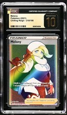 Melony (Secret) 218/198 Chilling Reign Rainbow Rare CGC Pristine Gem Mint 10 on eBay