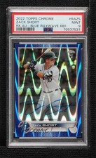 2022 Chrome Rookie Blue RayWave Refractor 23/150 Zack Short PSA 9 MINT Auto 0ui8