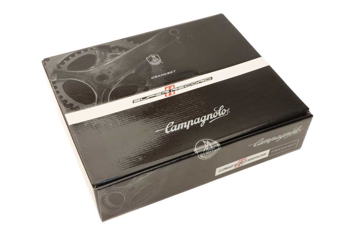 Campagnolo Super Record Titanium Crankset 50/34T 11s Compact 170mm