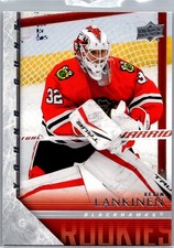 2020-21 UD Extended Series 05-06 Tribute Young Guns #T-89 Kevin Lankinen RC