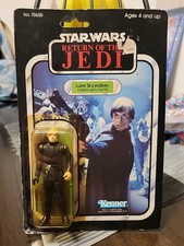 Kenner Star Wars Luke Skywalker  Jedi Knight Outfit  77 Card Back MOC Vintage