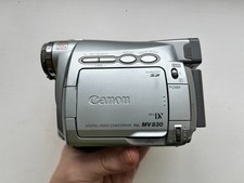 Canon MV830 PAL Mini DV Tape Camcorder Video Camera TESTED 