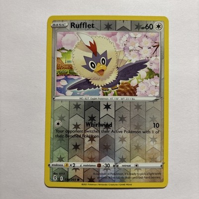 Rufflet - 136/203 - Common - Reverse Holo - Lightly Played