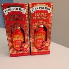 Poo Pourri Maple Pumpkin 2oz Before-You-Go Spray - Instantly Trap Bathroom Od...