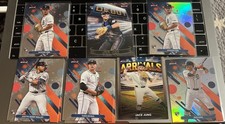 2025 Topps Finest Detroit Tigers Lot of 10 Base Insert Refractors: Jung Jobe