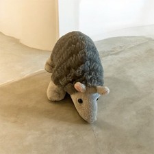 Aurora Armadillo 10  Stuffed Animal Plush Beanbag Bottom Gray Grey Texas -