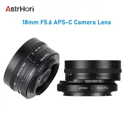AstrHori 18mm F5.6 MF Manual Ultra Wide Angle Shift Lens for Sony E A6000 NEX-3